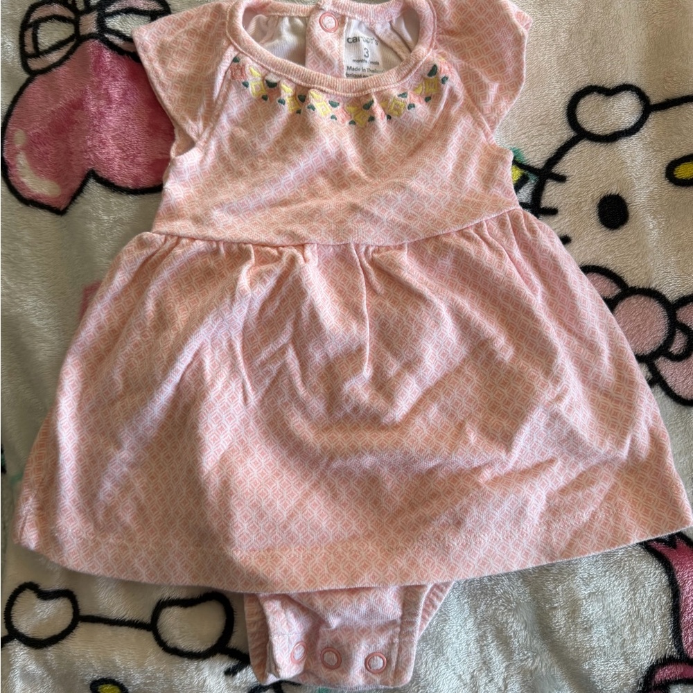 Carter's Pink Baby Onesie